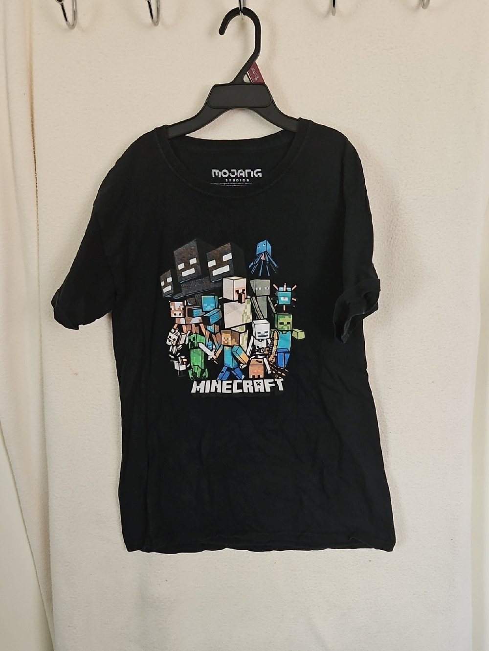 Minecraft Kids Black Graphic Tee by
